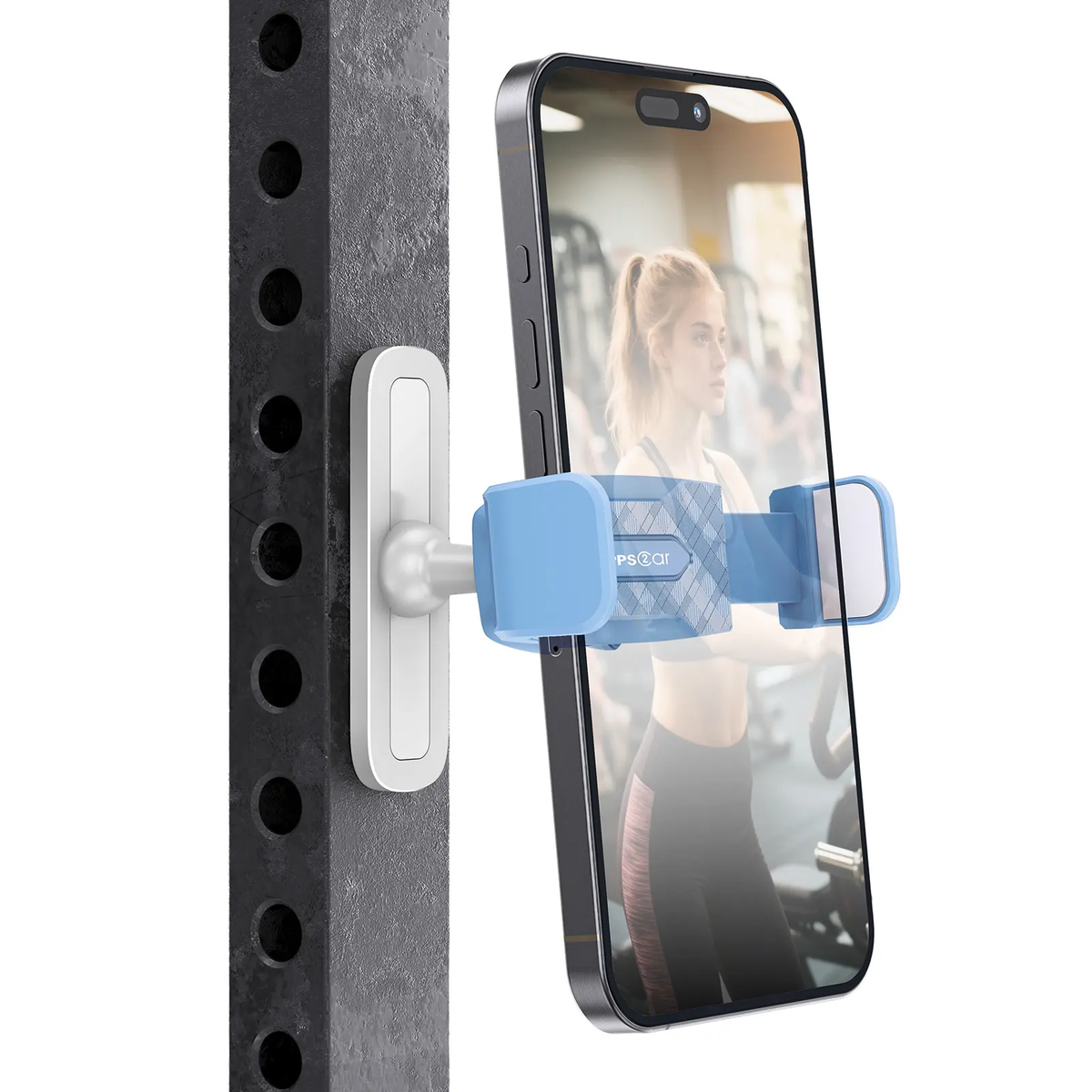A2C 360° Adjustable Magnetic Phone Holder for Sports - Strong Portable Mount for Workouts, Golf, Tennis, and Basketball