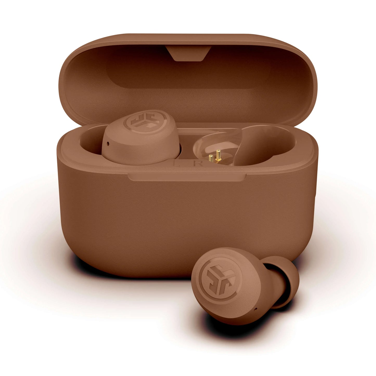 JLab GO Tones+ True Wireless Bluetooth Earbuds - 35+ Hours Playtime, Customizable EQ, Fast Charging, Integrated Cable, Touch Controls