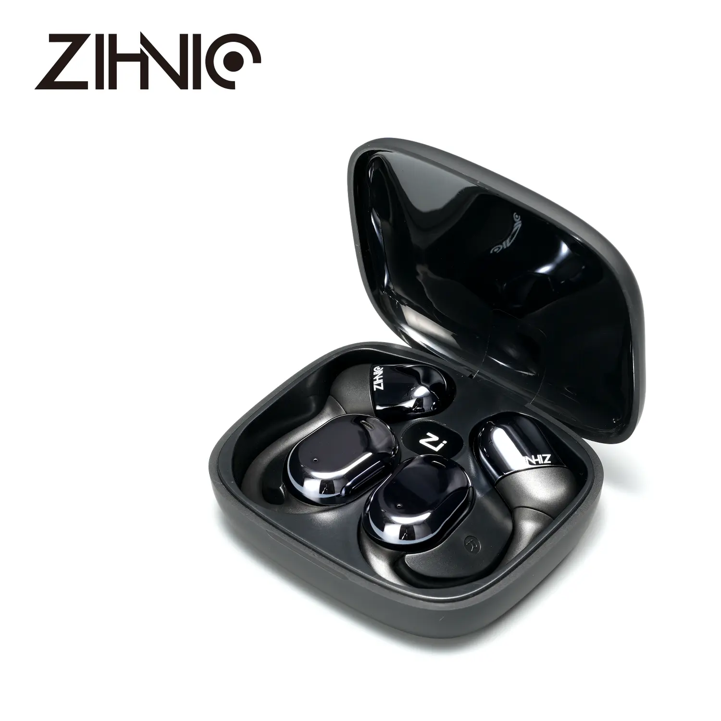 ZIHNIC ZN-S05 Wireless Open-Ear Headset - V5.4 Waterproof Sport Earbuds with IPX5 Rating, Hi-Fi Sound, Built-In Microphone, Enhanced Bass for Motorcycle Rides, Gaming Consoles, and Mobile Devices