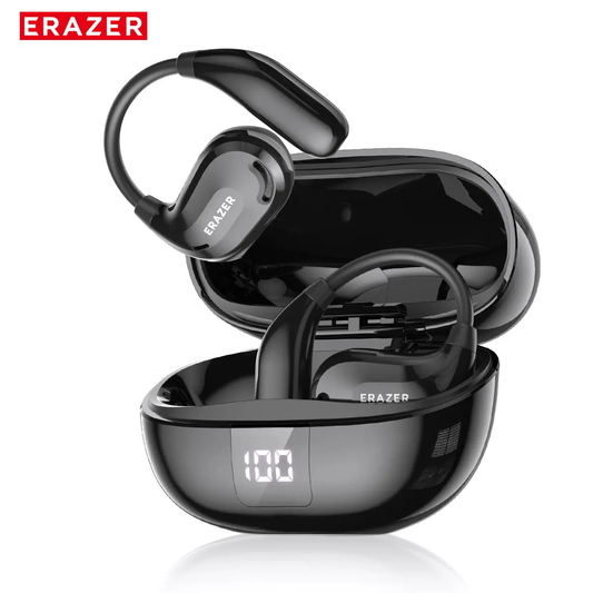 ERAZER Xt66Pro OWS Wireless Bluetooth Earphones with Hi-Fi Audio, Lightweight Design, Built-In Microphone, and Premium Sound Quality