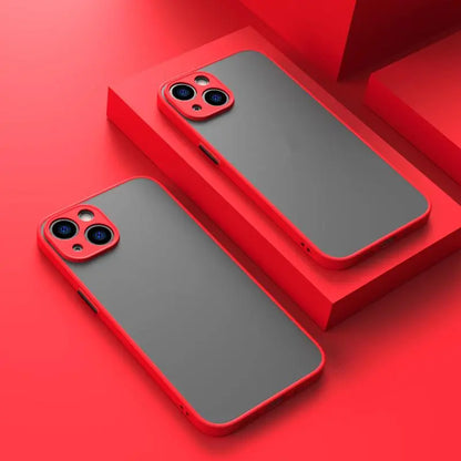 Shockproof Silicone Phone Case - Minimalist Design for iPhone, 1 Count, Ideal Phone Accessory Gift