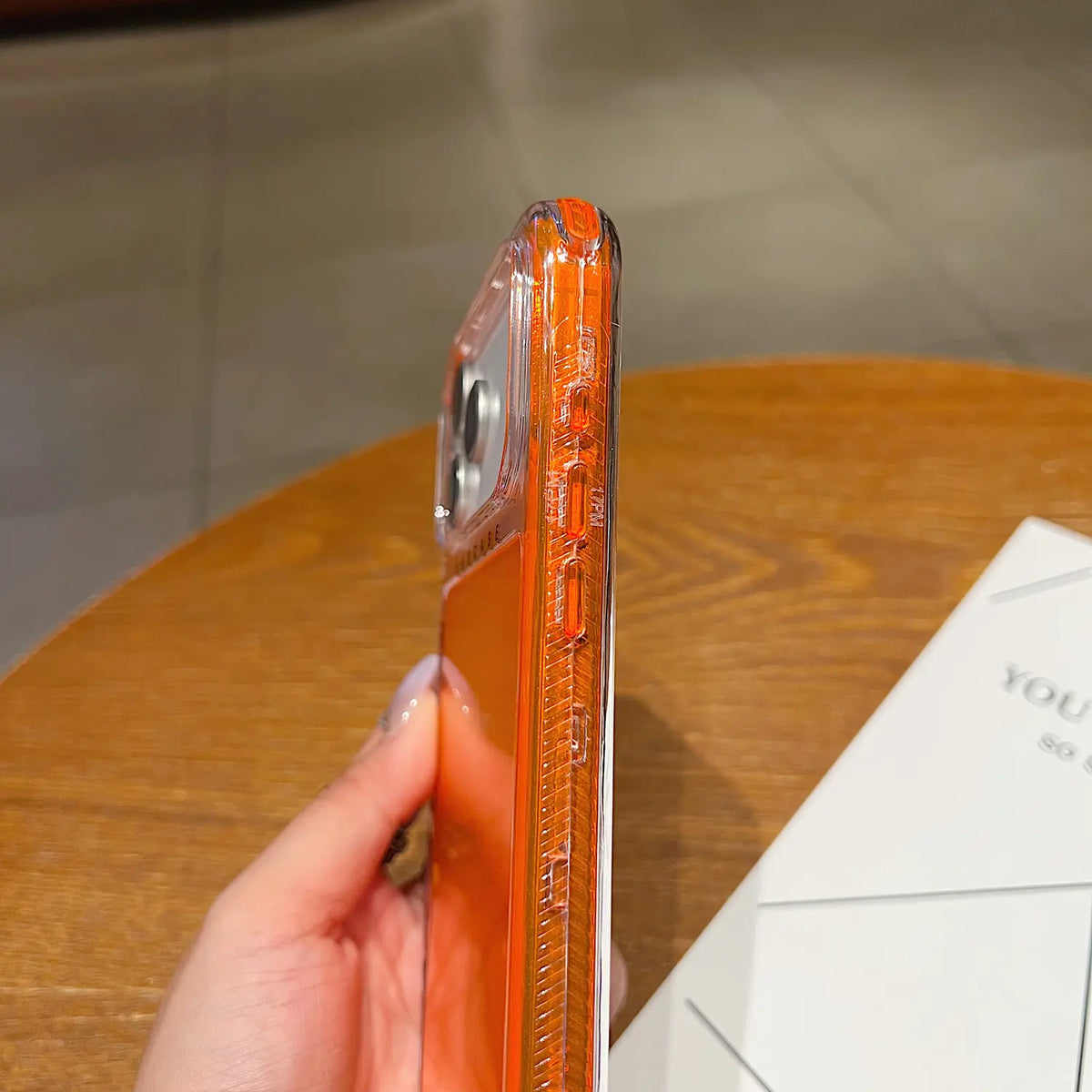 Clear Defender Colorful Hybrid Shockproof Case for iPhone 17 Pro Max, 16, 15, 14, and 13 - Durable Protection for Back to School