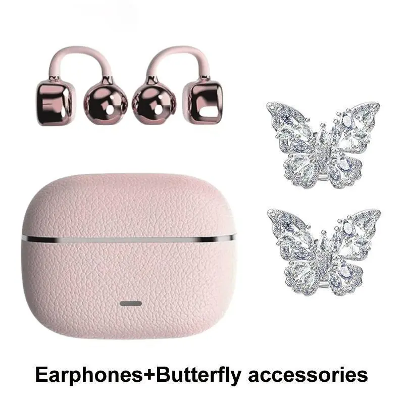 C03 Clip-On Smart Wireless Headset - Premium Bluetooth 6.0 Headphones with DT6.0 Pulse Directional Technology, 360° Immersive ACS Sound, IPX5 Waterproof Rating, Mobile Compatibility, and Sports-Friendly Design for Music and Calls (Android/iOS)