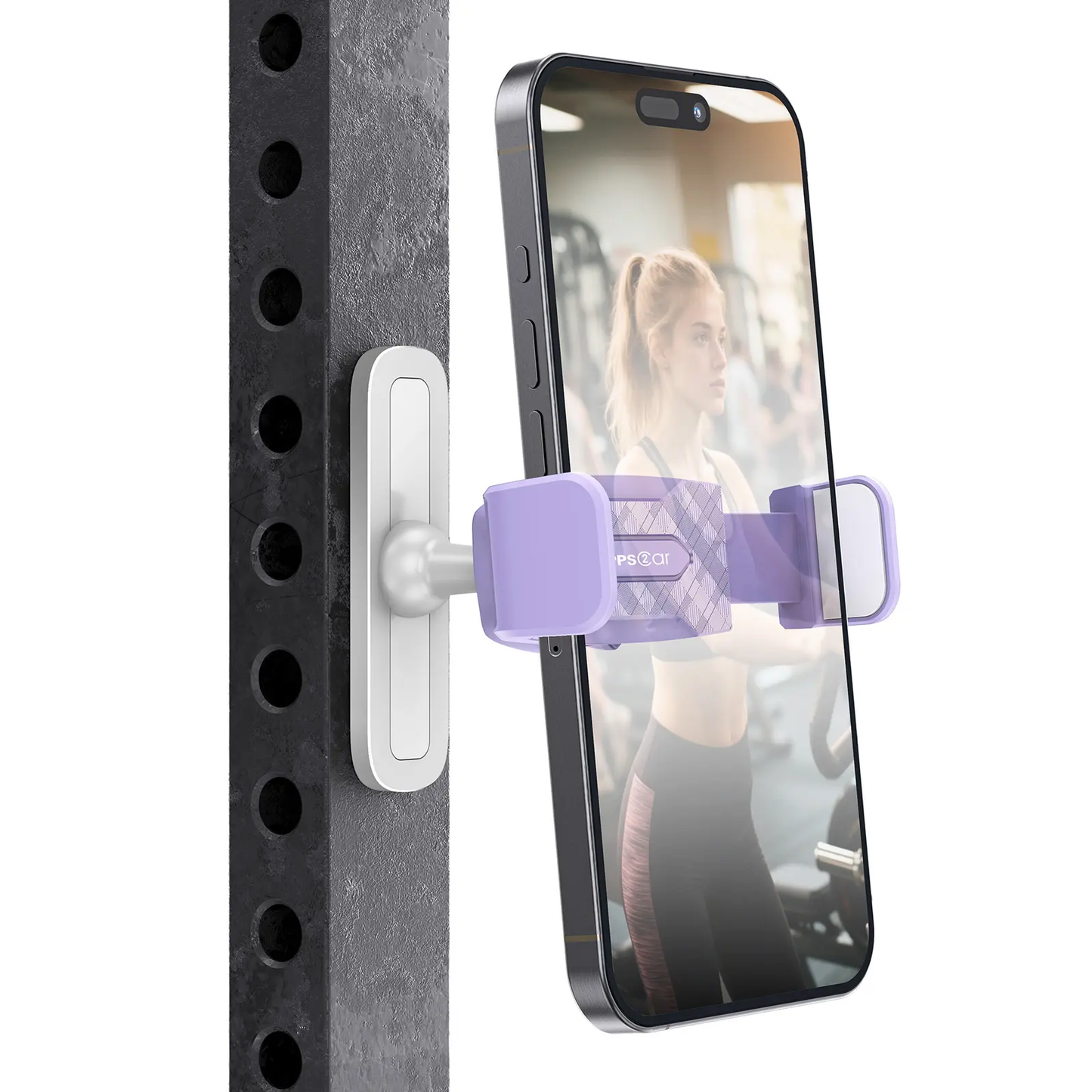A2C 360° Adjustable Magnetic Phone Holder for Sports - Strong Portable Mount for Workouts, Golf, Tennis, and Basketball