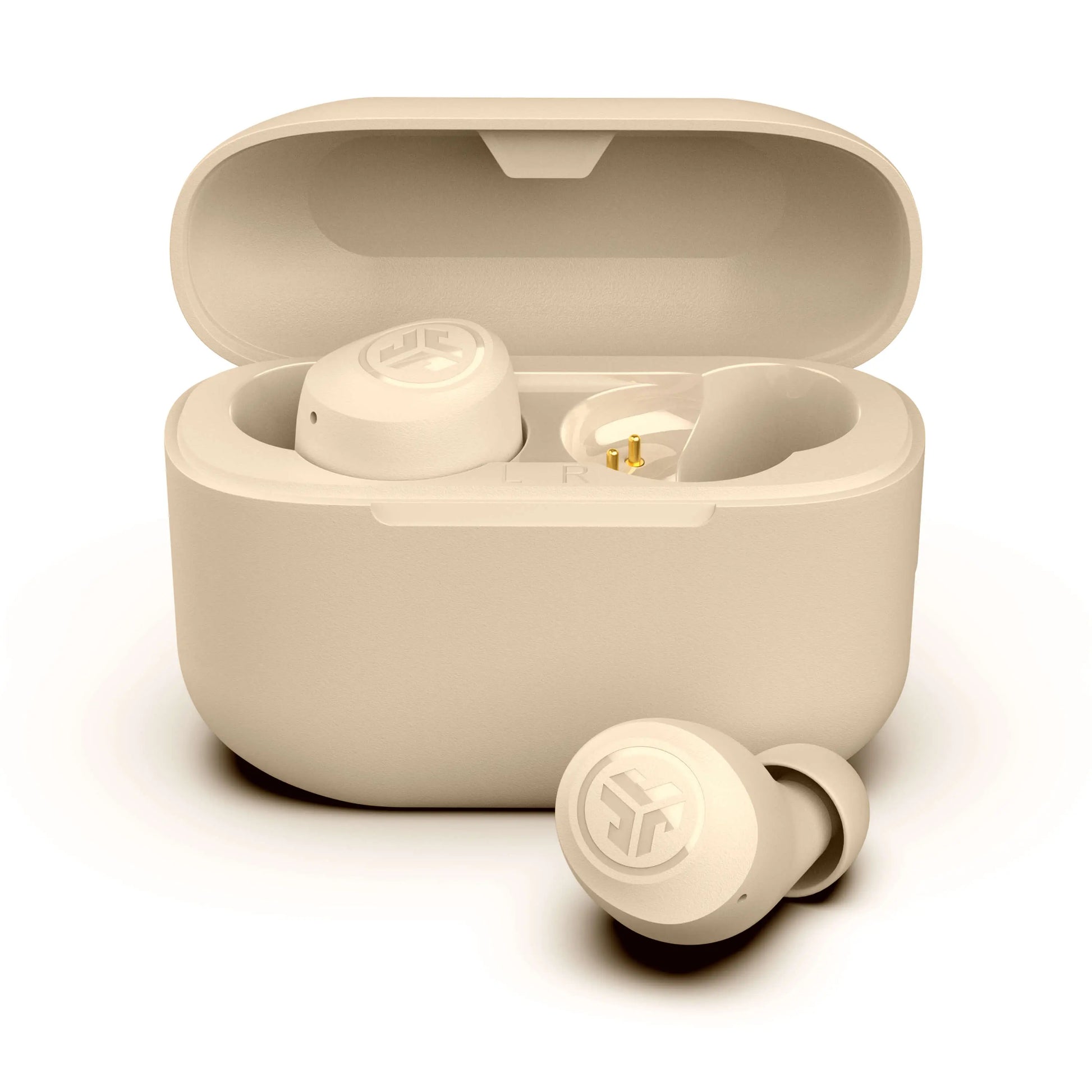 JLab GO Tones+ True Wireless Bluetooth Earbuds - 35+ Hours Playtime, Customizable EQ, Fast Charging, Integrated Cable, Touch Controls