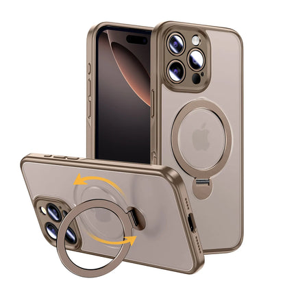 MAGIC JOHN 360 Degrees Rotating Magnetic Stand Phone Case for Iphone and Samsung